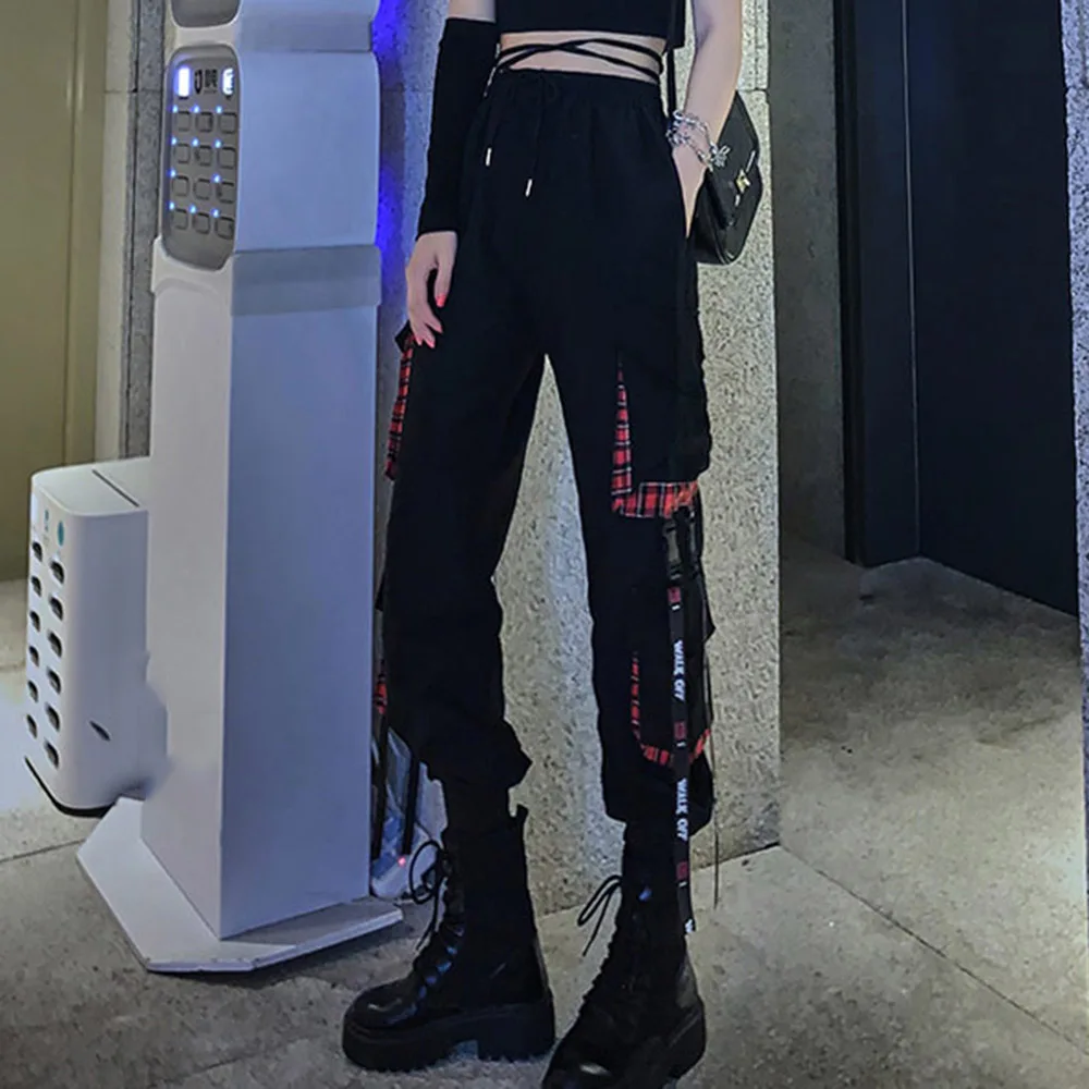 Women Casual Pants Black 2021 Korean Spring Fashion Female Loose Pants Trousers Lady Plaid Korean Japan Long Pants Streetwear
Women Casual Pants Black 2021 Korean Spring Fashion Female Loose Pants Trousers Lady Plaid Korean Japan Long Pants Streetwear