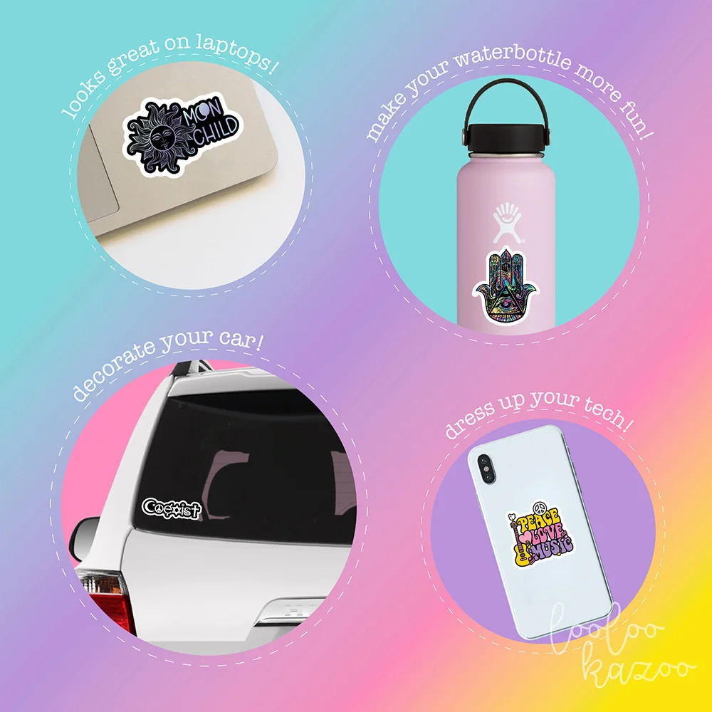 10/30/50pcs Hippies Stickers Love And Peace For Motorcycle Laptop Luggage Skateboards Waterproof Diary Stationery Decal Sticker
10/30/50pcs Hippies Stickers Love And Peace For Motorcycle Laptop Luggage Skateboards Waterproof Diary Stationery Decal Sticker