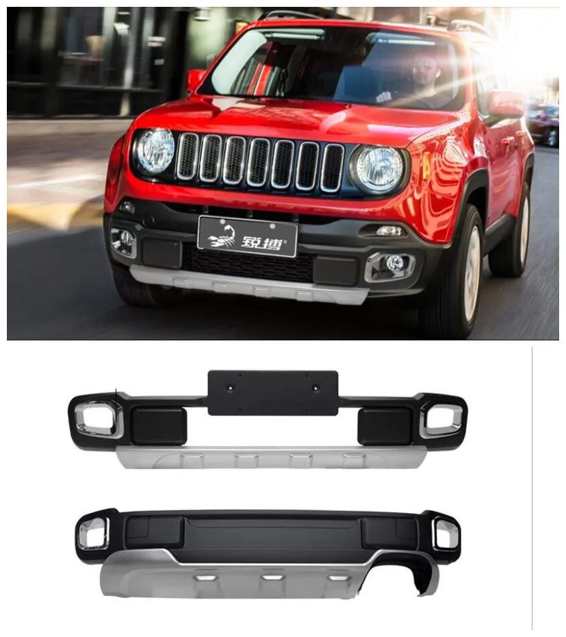 Подходит для JEEP Renegade 2016 2017 2018 ABS автомобильный Передний + задний бампер, защитная крышка, противоскользящая пластина
Подходит для JEEP Renegade 2016 2017 2018 ABS автомобильный Передний + задний бампер, защитная крышка, противоскользящая пластина