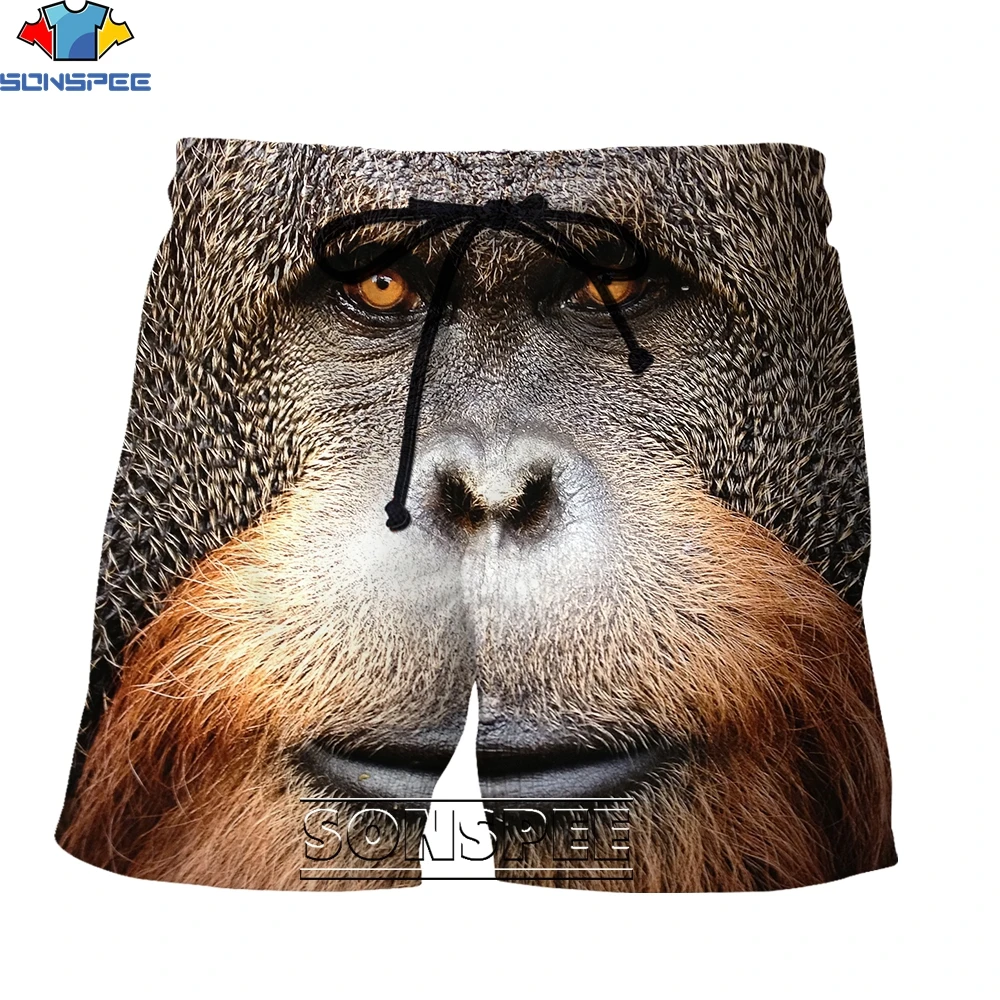 SONSPEE Fashion Hot Sale Funny Animal Pattern Orangutan Series 3D Printing Men's Shorts Summer Creative Personality Hip Hop
SONSPEE Fashion Hot Sale Funny Animal Pattern Orangutan Series 3D Printing Men's Shorts Summer Creative Personality Hip Hop