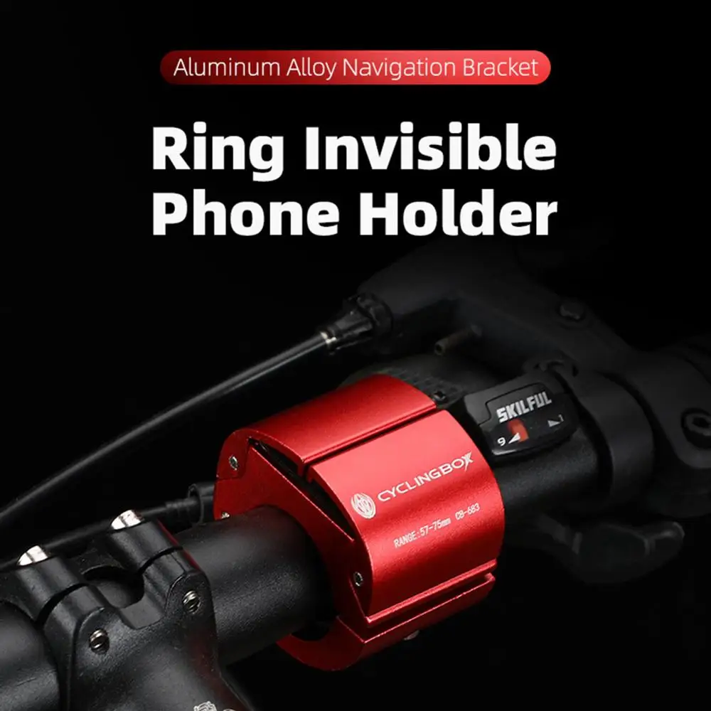 Bike Phone Mount Aluminum Alloy Phone Holder Navigation Bracket Rust-Proof Handlebar Phone Holder Riding Equipment
Bike Phone Mount Aluminum Alloy Phone Holder Navigation Bracket Rust-Proof Handlebar Phone Holder Riding Equipment