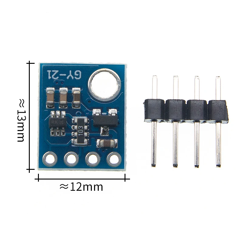 Датчик влажности с интерфейсом I2C IIC Si7021 промышленная высокая точность модуль