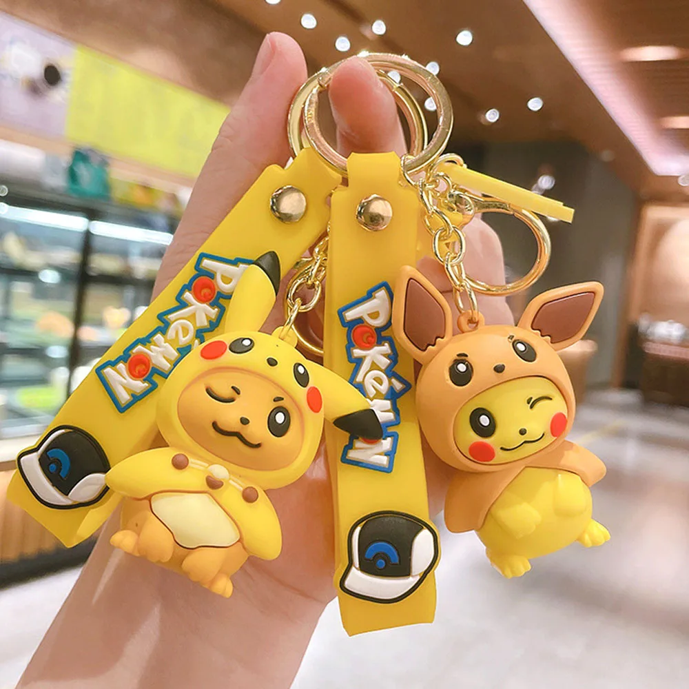 Брелок с покемоном Пикачу Cos Eevee брелок Psyduck покемоном брелки с персонажами мультфильма покемоном подвеска с сумкой милый подарок для детей
Брелок с покемоном Пикачу Cos Eevee брелок Psyduck покемоном брелки с персонажами мультфильма покемоном подвеска с сумкой милый подарок для детей