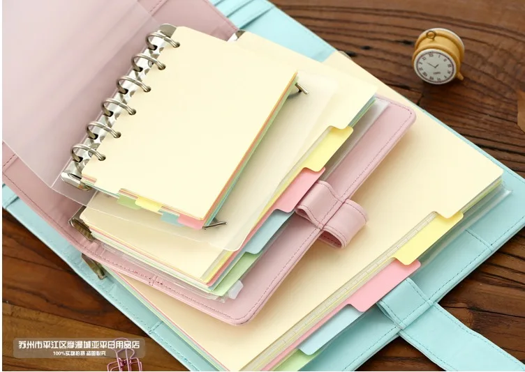 Spiral Divider A5 A6 Notebook Planner Page Replacement Colorful Bookmark Diary Accessory School Supplie
Spiral Divider A5 A6 Notebook Planner Page Replacement Colorful Bookmark Diary Accessory School Supplie