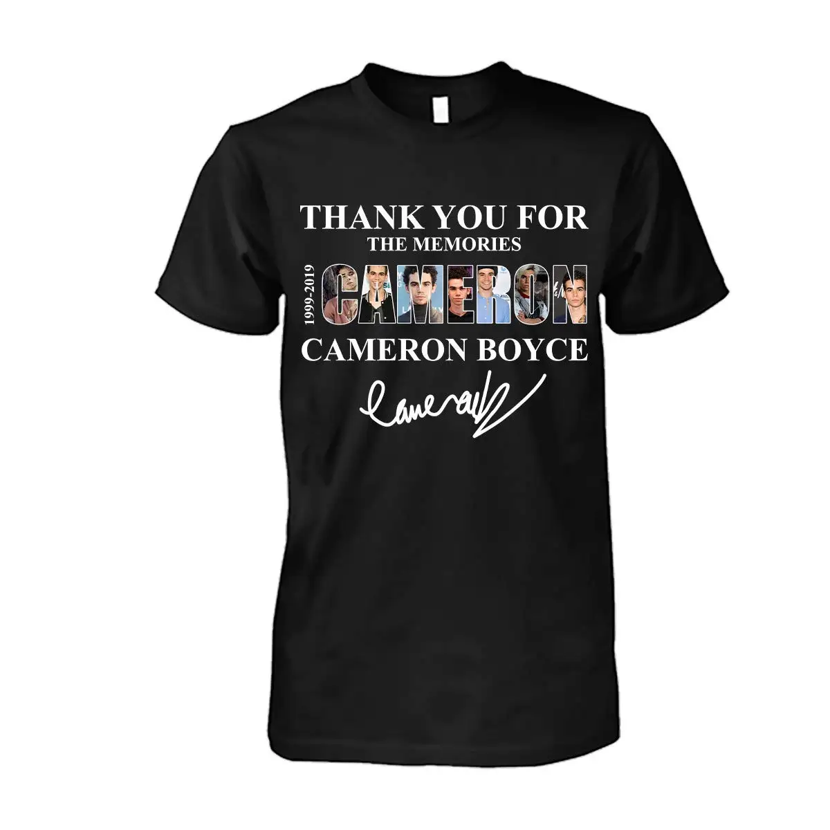 Respect Cameron Boyce - Thank You Cameron Boyce for Memories 1999-2020 Sign T-Shirt T Shirt Short Sleeve Mens Top Tee 
Respect Cameron Boyce - Thank You Cameron Boyce for Memories 1999-2020 Sign T-Shirt T Shirt Short Sleeve Mens Top Tee
