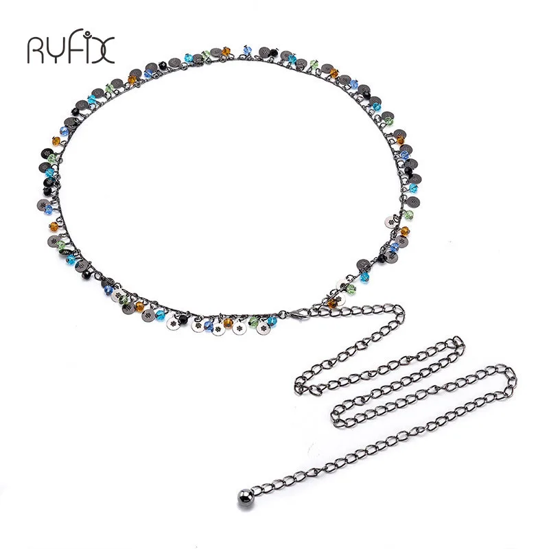 2023 RYFIX Ladies metal waist chain, fashion pearl pendant, belly dance accessories, waist belt and dress skirt belt BL1821
2023 RYFIX Ladies metal waist chain, fashion pearl pendant, belly dance accessories, waist belt and dress skirt belt BL1821