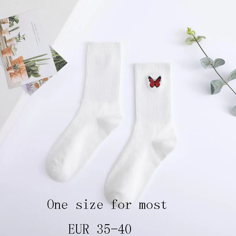 New Butterfly Socks Women Streetwear Harajuku Crew Kawaii Fashion Ankle Funny Cotton Embroidered Expression Short Socks
New Butterfly Socks Women Streetwear Harajuku Crew Kawaii Fashion Ankle Funny Cotton Embroidered Expression Short Socks