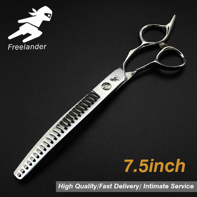 7.5 inch professional Scissors Dog Pet Grooming Polishing Tool Animal Hair Double Tail Curved Scissors Cutting Scissors Thinning
7.5 inch professional Scissors Dog Pet Grooming Polishing Tool Animal Hair Double Tail Curved Scissors Cutting Scissors Thinning