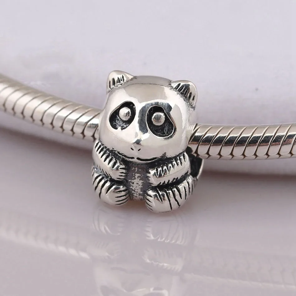 S925 серебряный бисер очарование fit Pandora Браслеты & Bangles, носки для малышей с милым рисунком панды, животных, бусы, сделай сам, ювелирное изделие
S925 серебряный бисер очарование fit Pandora Браслеты & Bangles, носки для малышей с милым рисунком панды, животных, бусы, сделай сам, ювелирное изделие