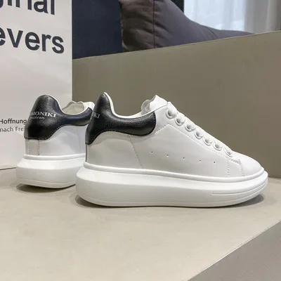 McKunn women's white small shoes inner heightened leather sports board shoes small size large white shoes 2021 Walking shoes
McKunn women's white small shoes inner heightened leather sports board shoes small size large white shoes 2021 Walking shoes