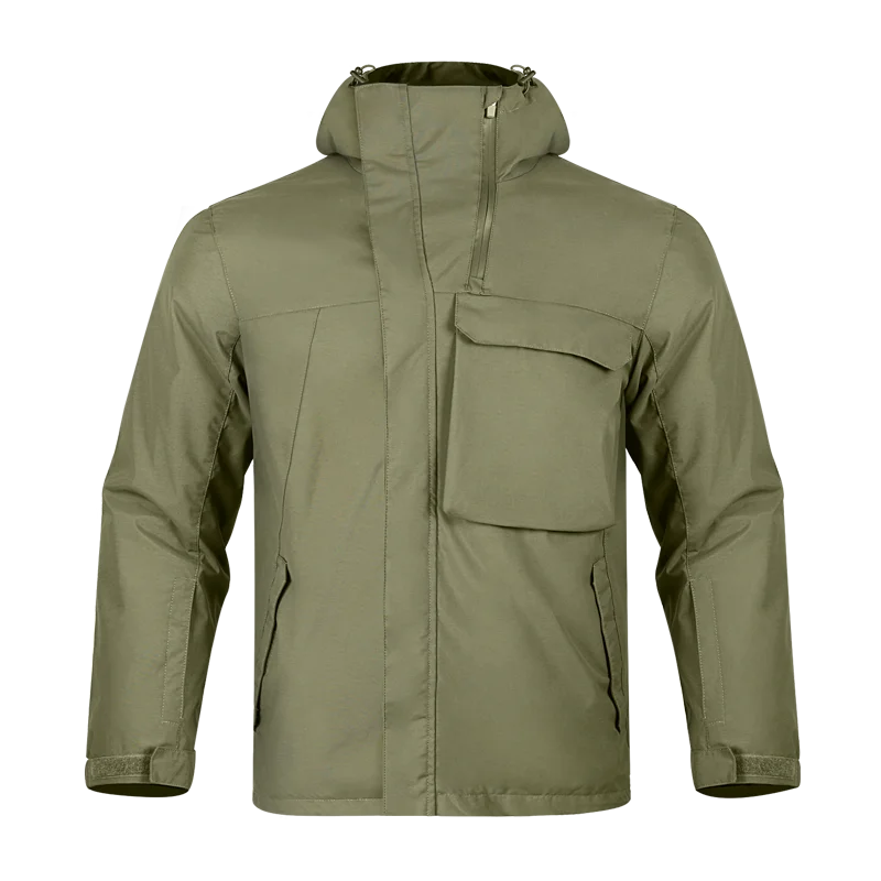 FREE SOLDIER Outdoor three-in-one jacket with detachable warm autumn and winter windproof and waterproof padded jacket
FREE SOLDIER Outdoor three-in-one jacket with detachable warm autumn and winter windproof and waterproof padded jacket