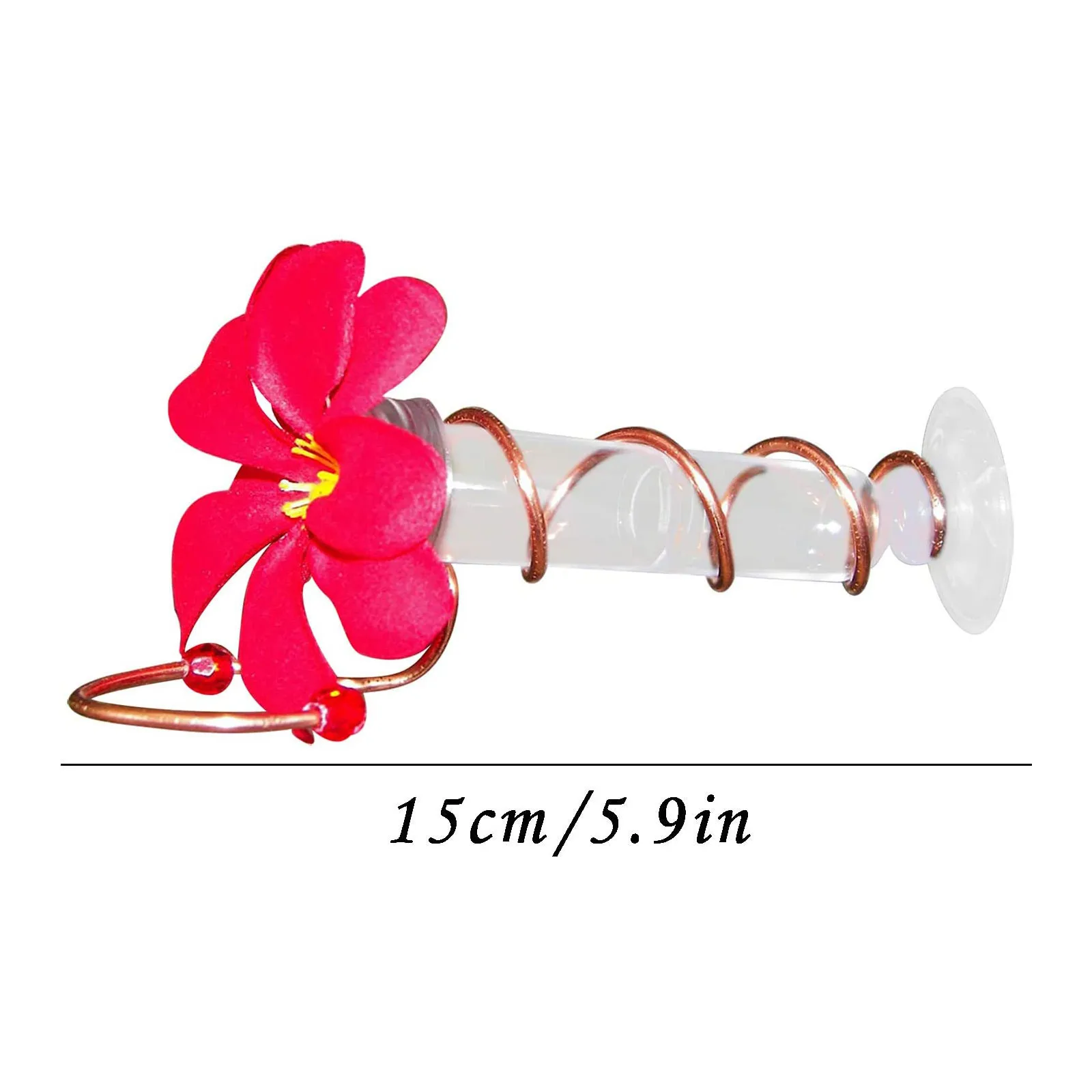 Hummingbird Feeder - Copper Window Mount Hummingbird Feeder Simple Hummingbird feeder easy set up easy clean
Hummingbird Feeder - Copper Window Mount Hummingbird Feeder Simple Hummingbird feeder easy set up easy clean