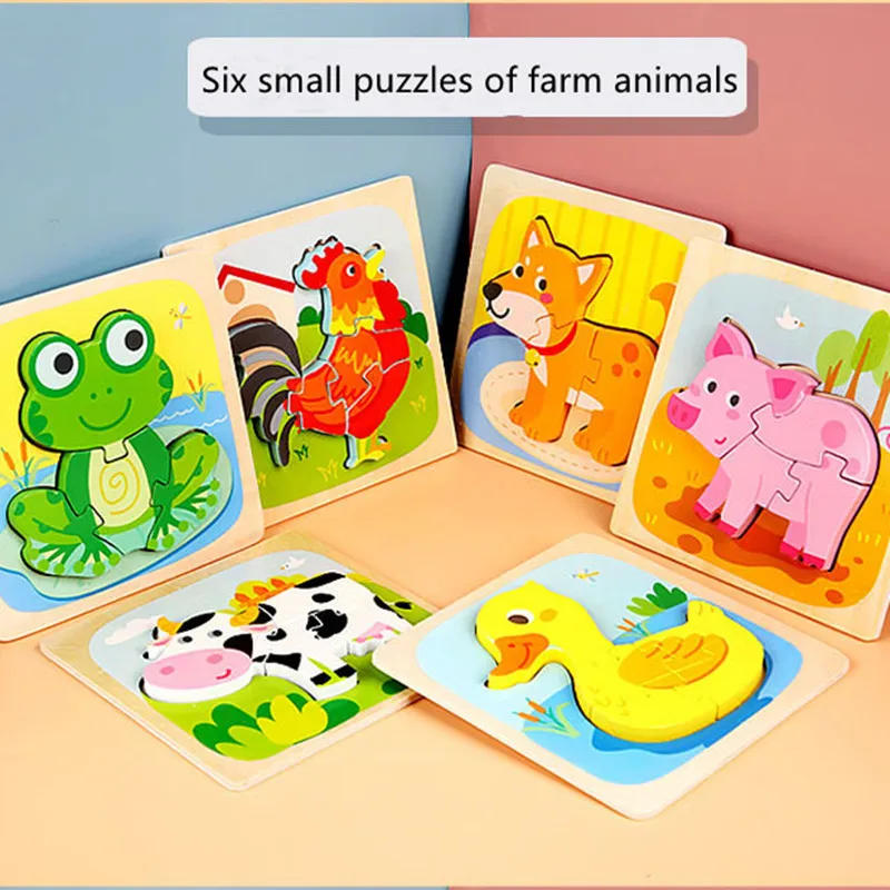 3D Wooden Puzzle Intelligence Preschool Early Education Toy Animal Lion Tiger Cognition Boys Girls Birthday Gifts
3D Wooden Puzzle Intelligence Preschool Early Education Toy Animal Lion Tiger Cognition Boys Girls Birthday Gifts