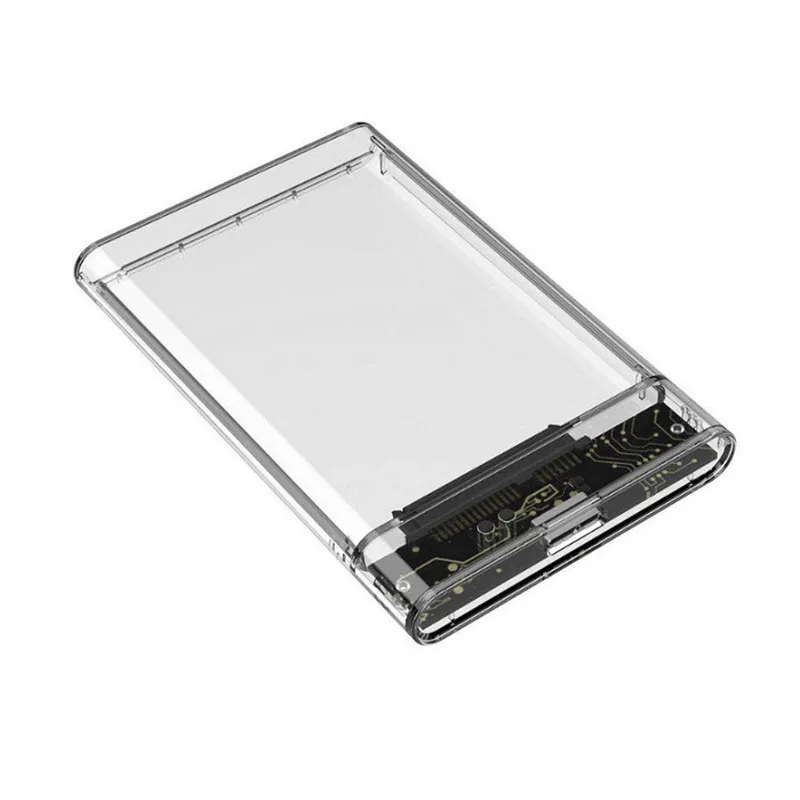 Hard Drive Enclosure for SSD Disk HDD Box Transparent HDD Case 2.5 SATA to USB 3.0 Adapter Hard Disk Box Support UASP
Hard Drive Enclosure for SSD Disk HDD Box Transparent HDD Case 2.5 SATA to USB 3.0 Adapter Hard Disk Box Support UASP