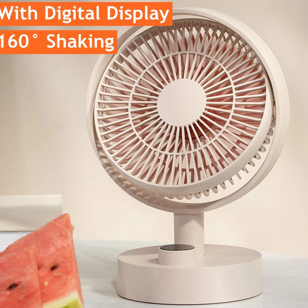 Smart Standing Desk Fan Shaking Table Electric Fan Natural Wind Air Cooling ventilador USB Rechargeable 2000mah Portable Fan
Smart Standing Desk Fan Shaking Table Electric Fan Natural Wind Air Cooling ventilador USB Rechargeable 2000mah Portable Fan