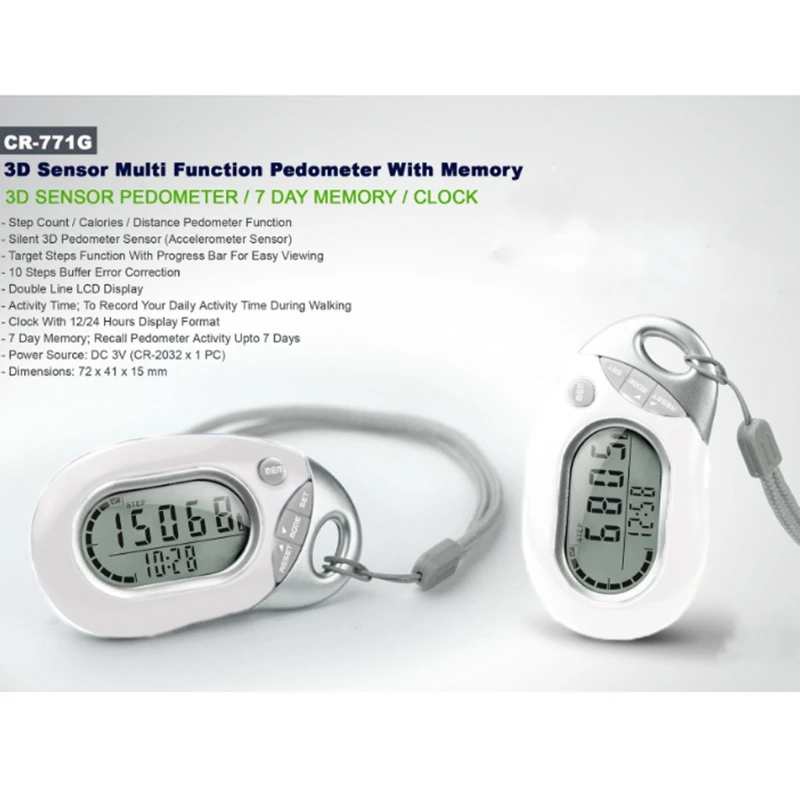 Mini Digital Calculation Clip-on Passometer Calorie Pedometer For Walking Runing F3MB 
Mini Digital Calculation Clip-on Passometer Calorie Pedometer For Walking Runing F3MB
