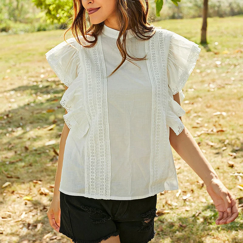 Summer Women's Clothes Tops O-Neck Short Sleeves Cropped Tops Tee Shirt Woman Solid Color Blouse Cotton Loose Harajuku Femme
Summer Women's Clothes Tops O-Neck Short Sleeves Cropped Tops Tee Shirt Woman Solid Color Blouse Cotton Loose Harajuku Femme
