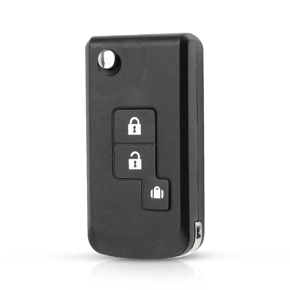 Чехол KEYYOU с откидной крышкой и для автомобиля Nissan Qashqai Micra Navara 350Z Pathfinder Sunny 2/3