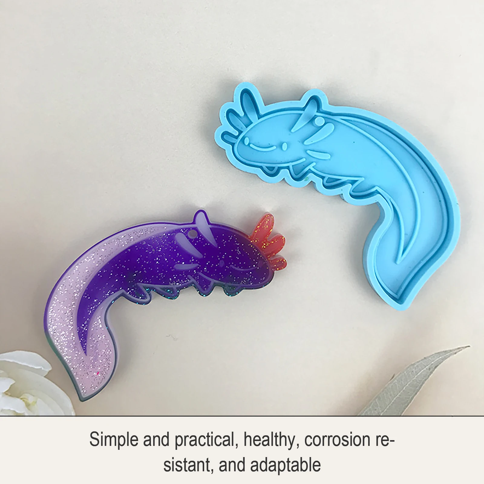 Giant Salamander Keychain Resin Molds Animal Pendant Mold Silicone Moulds For DIY Epoxy Resin Jewelry Molds
Giant Salamander Keychain Resin Molds Animal Pendant Mold Silicone Moulds For DIY Epoxy Resin Jewelry Molds