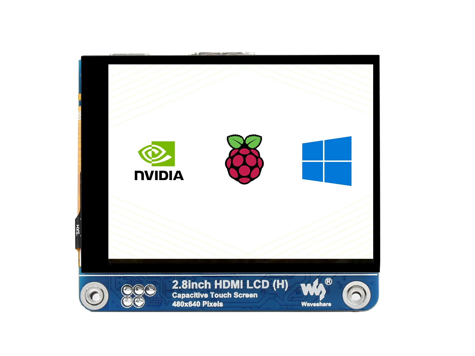 2,8 дюймовый ЖК-Дисплей HDMI (H), ЖК-дисплей IPS (H), 480 × 640, регулируемая яркость, полностью ламинированный экран, поддерживает все версии RPi
2,8 дюймовый ЖК-Дисплей HDMI (H), ЖК-дисплей IPS (H), 480 × 640, регулируемая яркость, полностью ламинированный экран, поддерживает все версии RPi