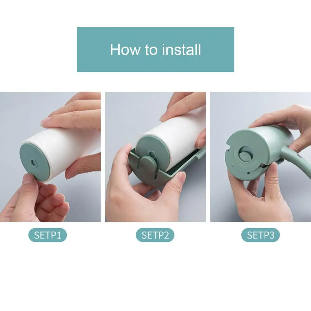 Household Detachable Handles Sticky Hair Removal Clothes Carpets Dust Cleaning Roller Sticky Dust Paper Tearable Adhesive 
Household Detachable Handles Sticky Hair Removal Clothes Carpets Dust Cleaning Roller Sticky Dust Paper Tearable Adhesive