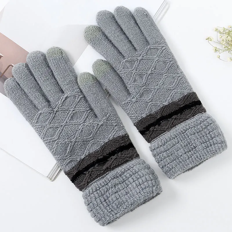 Clearance Sale Women's Knitted Winter Gloves Unisex Men Women Autumn Winter Thick Warm Gloves Touch Screen Thermal Skiing Gloves 
Clearance Sale Women's Knitted Winter Gloves Unisex Men Women Autumn Winter Thick Warm Gloves Touch Screen Thermal Skiing Gloves
