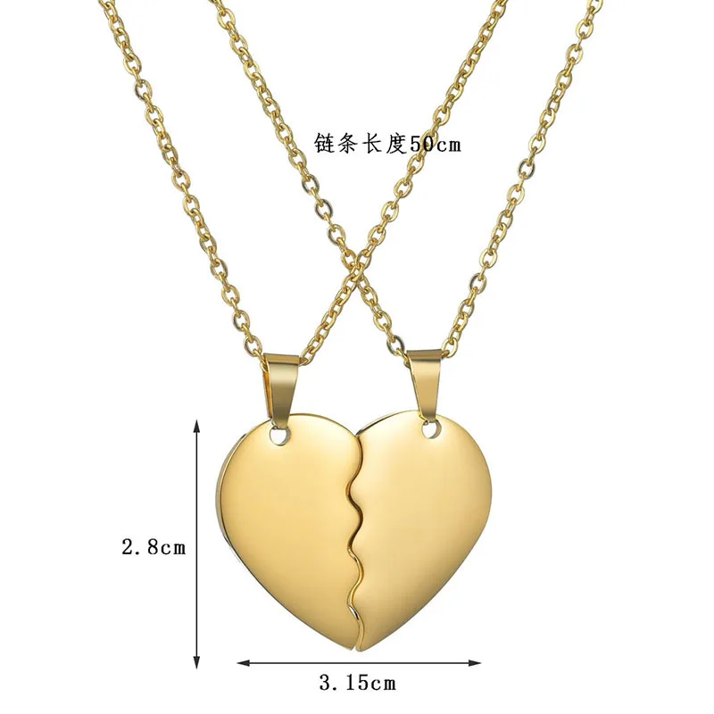 New Fashion Several Love Pendant Necklace on Neck for Men and Women Stainless Steel Material Fine Jewelry Couple Christmas Gifts
New Fashion Several Love Pendant Necklace on Neck for Men and Women Stainless Steel Material Fine Jewelry Couple Christmas Gifts