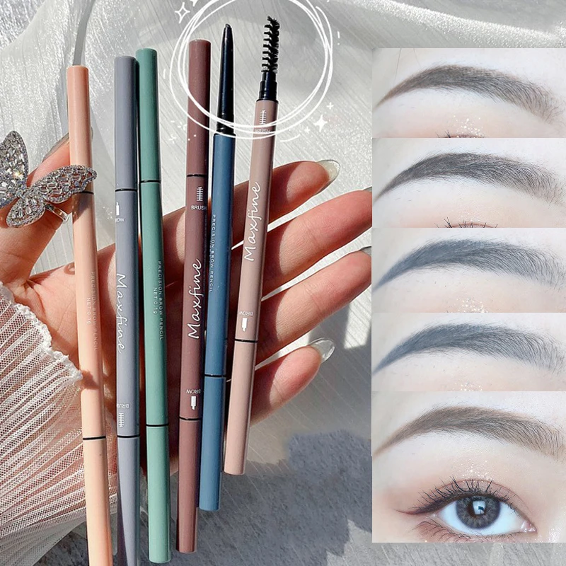 Double Head Ultra-fine Eyebrow Pencil Natural Long Lasting Black Brown Rotary Waterproo Sweatproof Eyebrow Pencil 5 Colors
Double Head Ultra-fine Eyebrow Pencil Natural Long Lasting Black Brown Rotary Waterproo Sweatproof Eyebrow Pencil 5 Colors