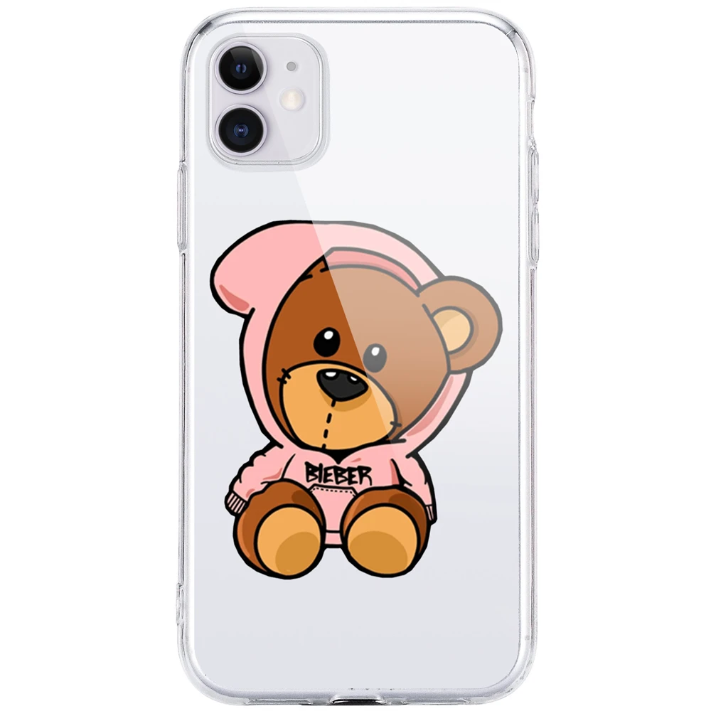 Нескользящий чехол с милым медведем для IPhone 13 Pro Max, креативная Противоударная задняя крышка из ТПУ для IPhone 13, аксессуары для чехла
Нескользящий чехол с милым медведем для IPhone 13 Pro Max, креативная Противоударная задняя крышка из ТПУ для IPhone 13, аксессуары для чехла