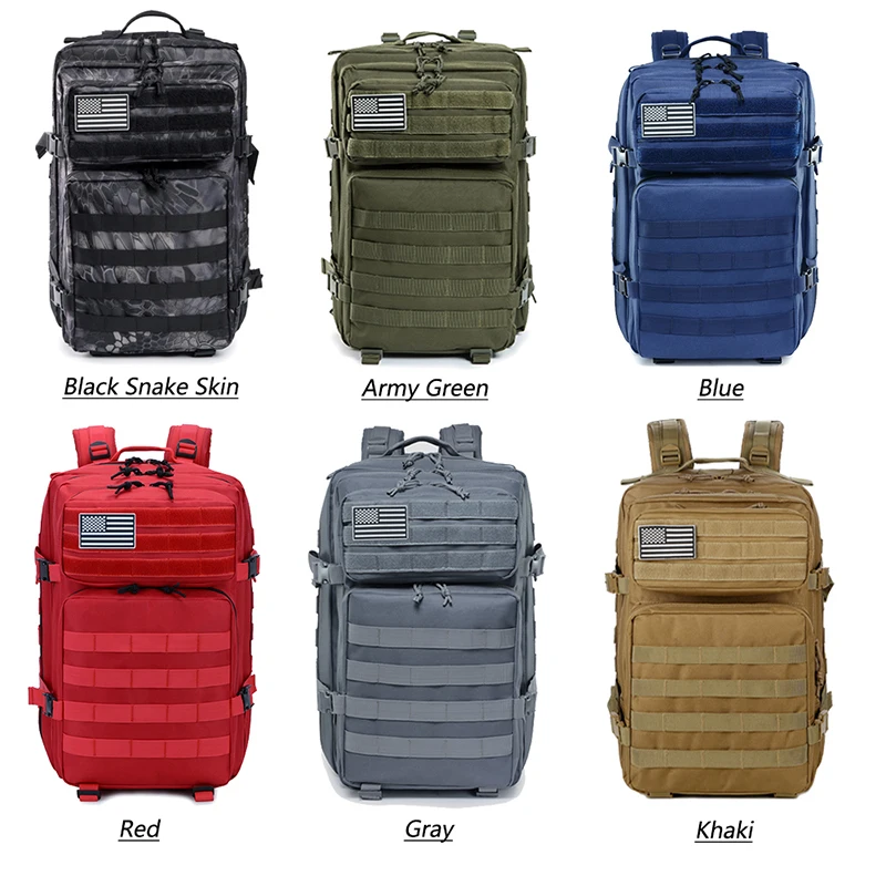 50L Camouflage Army Backpack Men Military Tactical Bags backpack Hunting Trekking Rucksack Waterproof Bug Out Bag
50L Camouflage Army Backpack Men Military Tactical Bags backpack Hunting Trekking Rucksack Waterproof Bug Out Bag