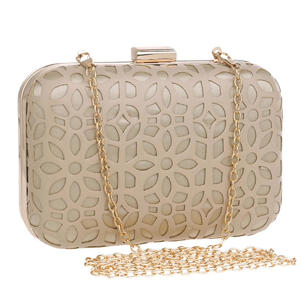 Hollow Out Style Evening Bags With Chain Shoulder Bag Day Clutches Luxury Evening Bags Black/Gold Party Phone Purse Mini Bag#30
Hollow Out Style Evening Bags With Chain Shoulder Bag Day Clutches Luxury Evening Bags Black/Gold Party Phone Purse Mini Bag#30