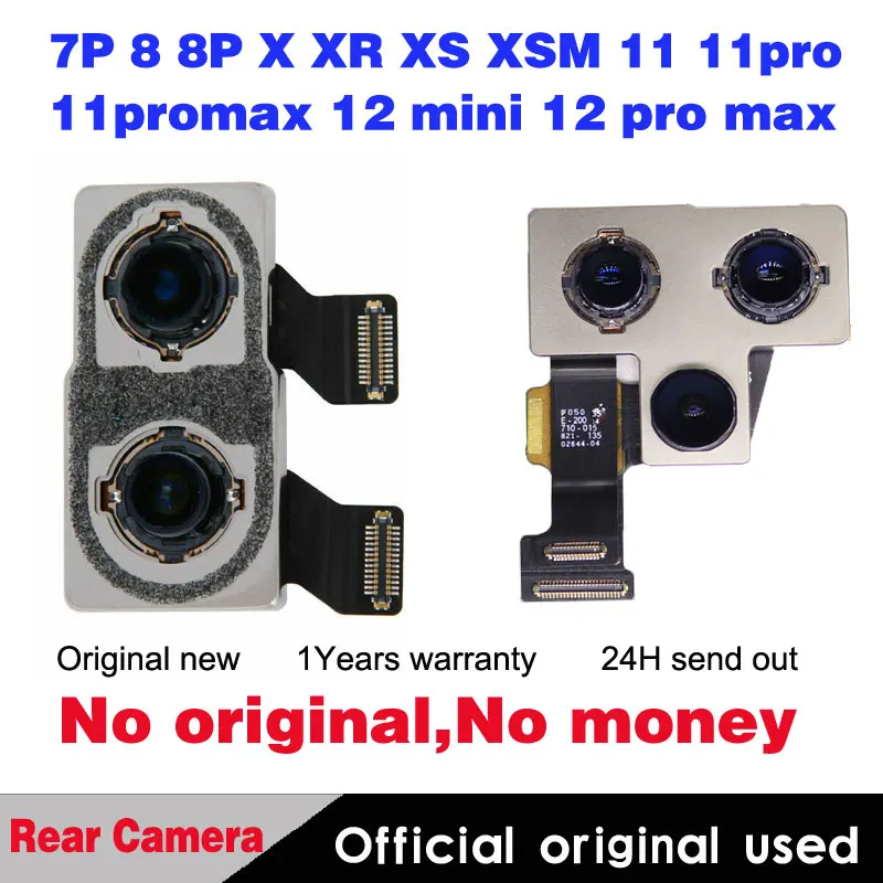 Оригинальная задняя камера для iPhone 7 8 plus SE2 X XR XS max 11 pro max Задняя Основная камера гибкий кабель 12mini 12 pro Замена Ремонт
Оригинальная задняя камера для iPhone 7 8 plus SE2 X XR XS max 11 pro max Задняя Основная камера гибкий кабель 12mini 12 pro Замена Ремонт