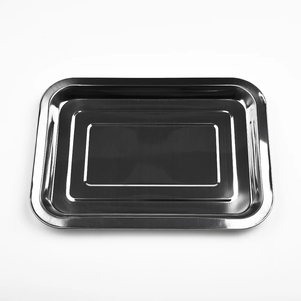 Stainless Steel Baking Tray Rectangle Baking Sheet Pan Non-stick Chips Basket Baking Dish For Toaster Oven Cookie Baking
Stainless Steel Baking Tray Rectangle Baking Sheet Pan Non-stick Chips Basket Baking Dish For Toaster Oven Cookie Baking