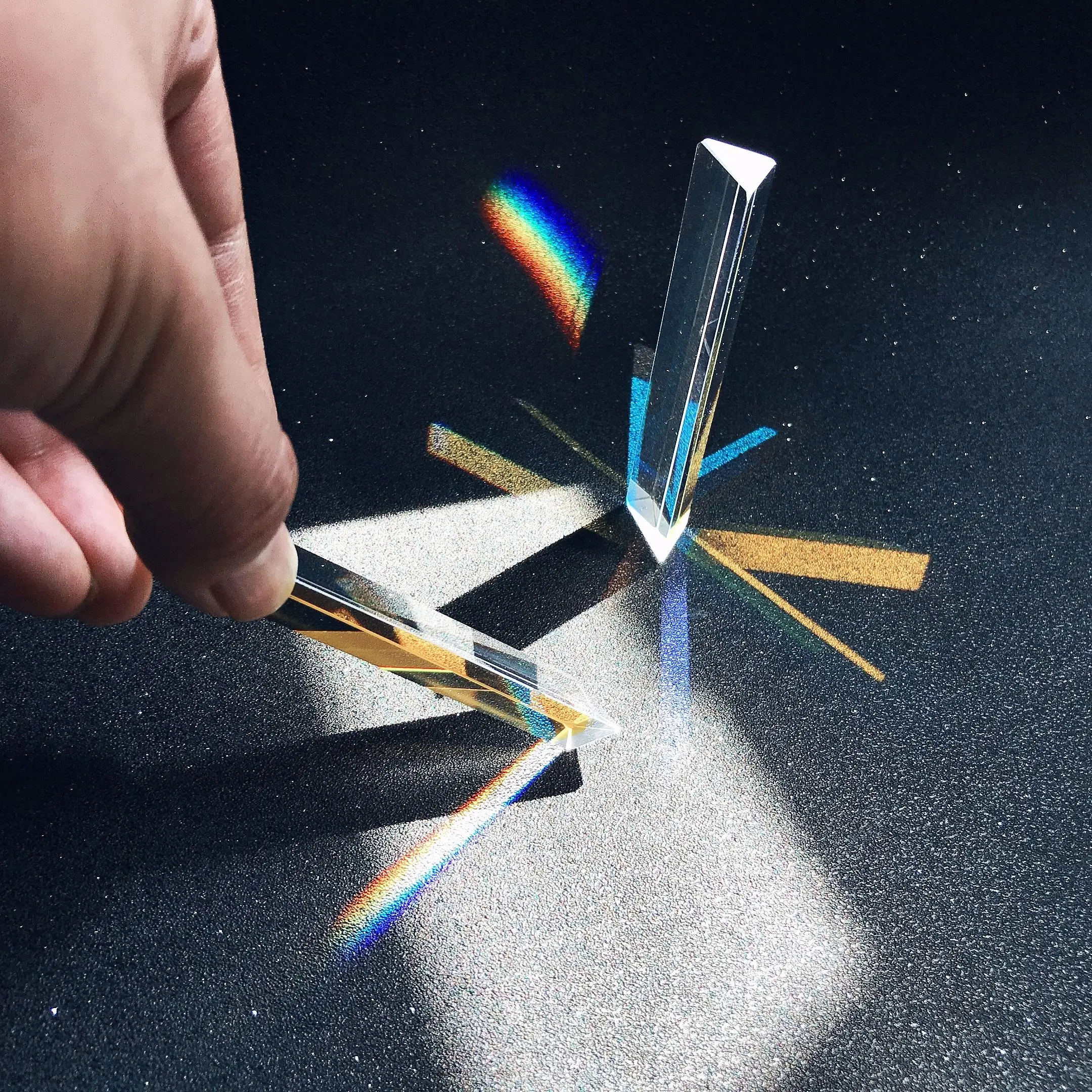 Rainbow Photography of Prism Teaching Experiment Universal Magic Triprism 15X15X90MM Triangular Prism Photography Prism
Rainbow Photography of Prism Teaching Experiment Universal Magic Triprism 15X15X90MM Triangular Prism Photography Prism