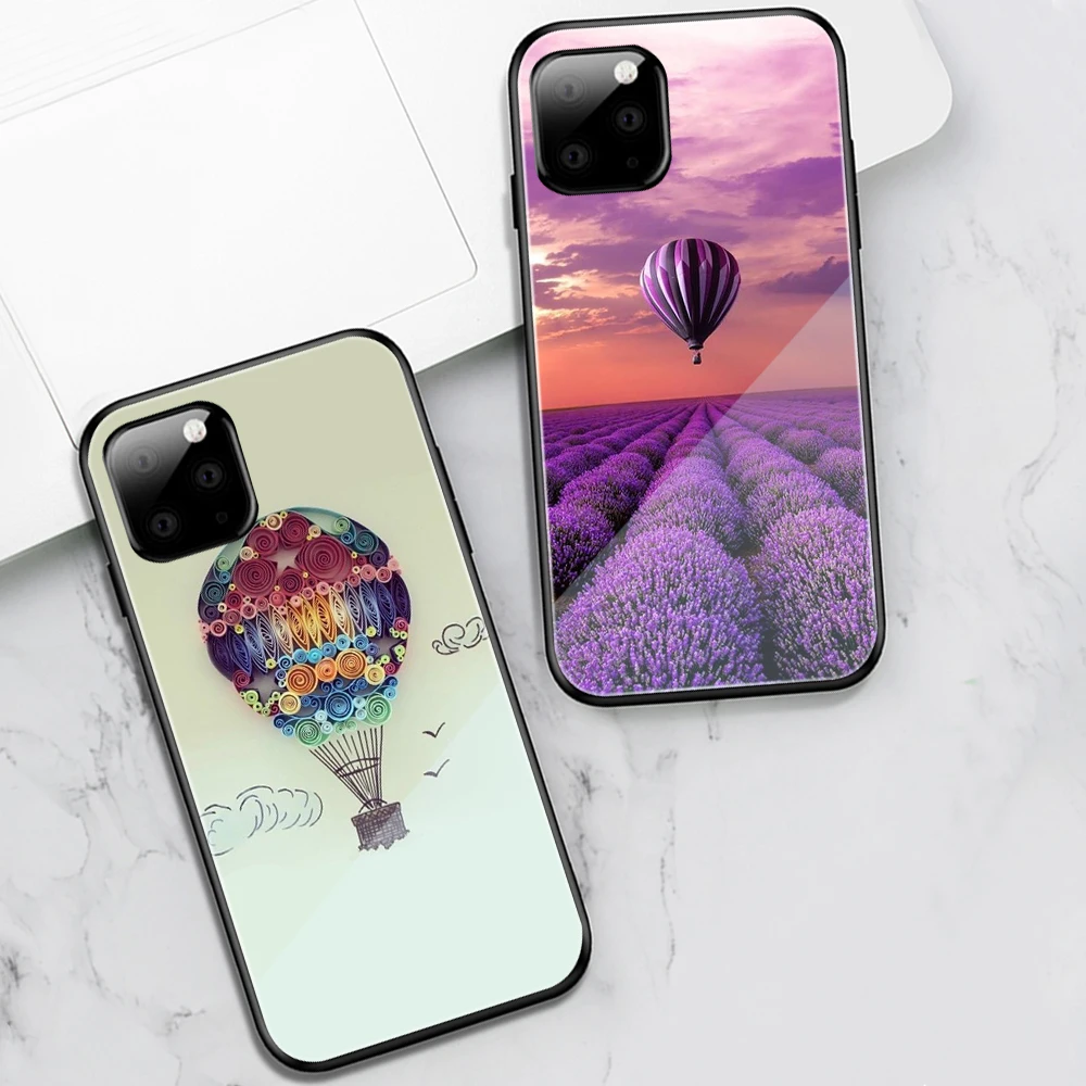 Luxury Hot Air Balloon Funda Case for iphone 12 Case for iphone 12 11 Pro XS Max mini XR X 7 8 6 6s Plus SE 2020 Glass Shell
Luxury Hot Air Balloon Funda Case for iphone 12 Case for iphone 12 11 Pro XS Max mini XR X 7 8 6 6s Plus SE 2020 Glass Shell