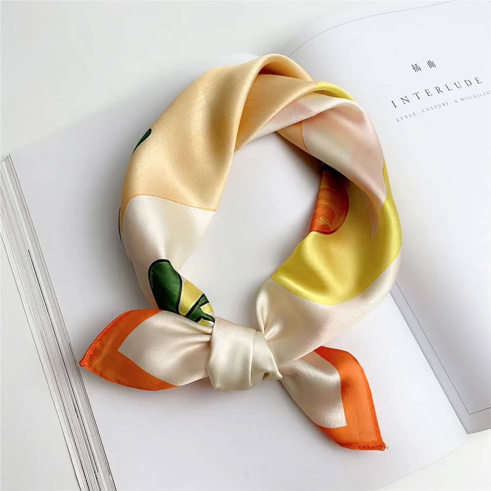 53 Small Square Scarf Temperament Silk Scarf Women Spring and Summer New Korean Decorative Scarf Fashion Hair Band Scarf
53 Small Square Scarf Temperament Silk Scarf Women Spring and Summer New Korean Decorative Scarf Fashion Hair Band Scarf