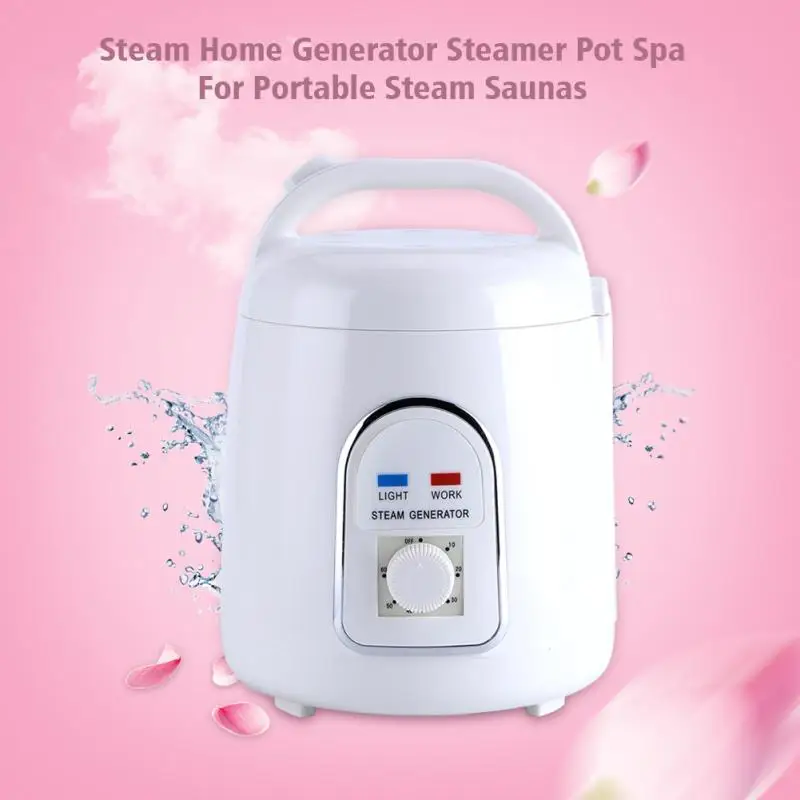 1.5-1.8L 110V/220V Steam Sauna Box Powerful Steam Generator Steaming Vessel Home steam sauna bath spa Relaxes Tired
1.5-1.8L 110V/220V Steam Sauna Box Powerful Steam Generator Steaming Vessel Home steam sauna bath spa Relaxes Tired