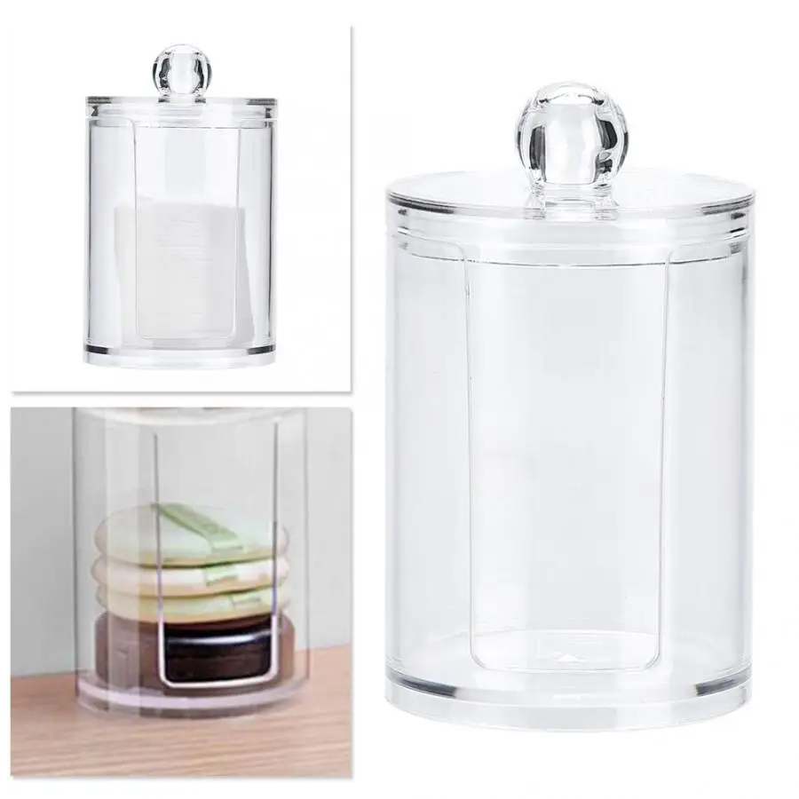 Compressed Face Mask Round Clear Acrylic Makeup Cotton Pad Swab Makeup Cosmetic Storage Organizer Box Makeup Remover
Compressed Face Mask Round Clear Acrylic Makeup Cotton Pad Swab Makeup Cosmetic Storage Organizer Box Makeup Remover