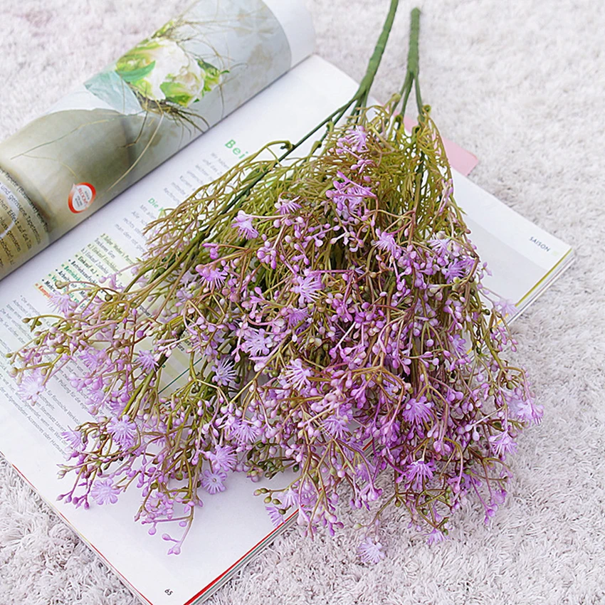 Artificial Plants Plastic Gypsophila Wedding Decorative Flowers Indoor Furnishings Home Christmas Decorations Fake Baby's Breath
Artificial Plants Plastic Gypsophila Wedding Decorative Flowers Indoor Furnishings Home Christmas Decorations Fake Baby's Breath