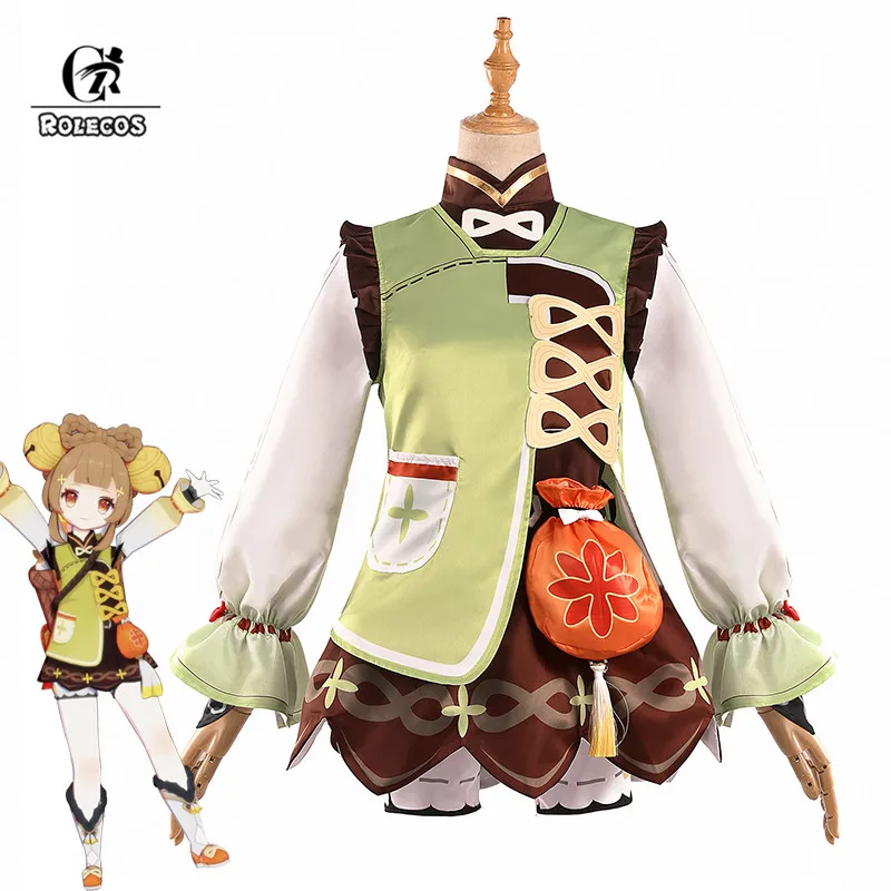 ROLECOS Game Genshin Impact Yaoyao Cosplay Costume Yaoyao Cosplay Costume Women Uniform Costume Halloween Vest Shorts Full Set
ROLECOS Game Genshin Impact Yaoyao Cosplay Costume Yaoyao Cosplay Costume Women Uniform Costume Halloween Vest Shorts Full Set