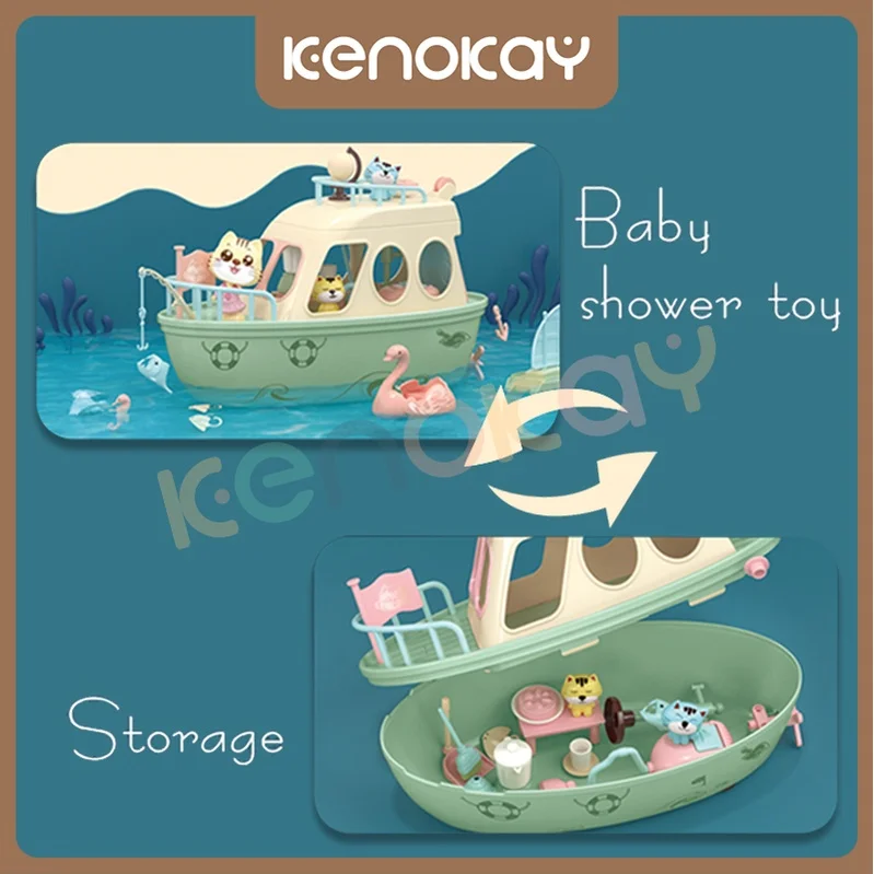 KENOKAY 24 Pack Kitten Sailing Travels toys set DIY Mini Dollhouse Furniture toys set for kids
KENOKAY 24 Pack Kitten Sailing Travels toys set DIY Mini Dollhouse Furniture toys set for kids