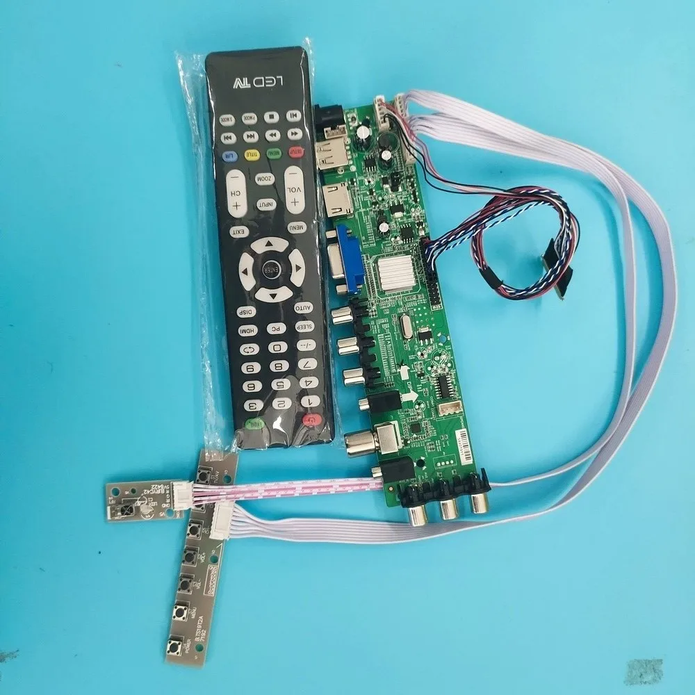 Комплект для B156XW03 V1/B156XW03 V2 1366X768 VGA LED HDMI с дистанционным управлением, светодиодная плата контроллера, цифровой 40-контактный ТВ LVDS USB AV сигнал
Комплект для B156XW03 V1/B156XW03 V2 1366X768 VGA LED HDMI с дистанционным управлением, светодиодная плата контроллера, цифровой 40-контактный ТВ LVDS USB AV сигнал