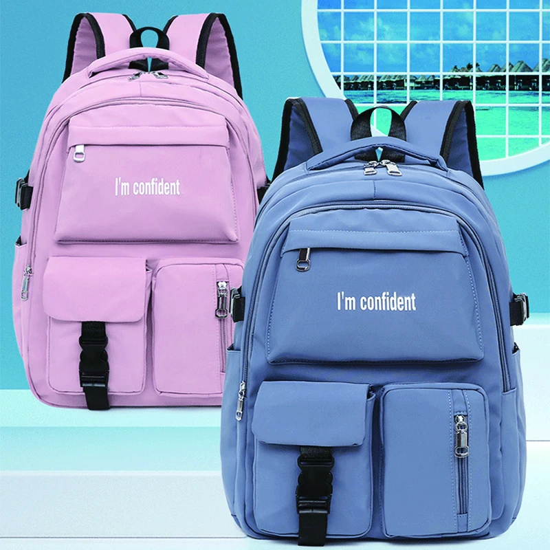 Patchwork Women Backpack Female Student Nylon Bookabg for Girls Simple Schoolbag Casual Lady Large Capacity Rucksack New Mochila
Patchwork Women Backpack Female Student Nylon Bookabg for Girls Simple Schoolbag Casual Lady Large Capacity Rucksack New Mochila