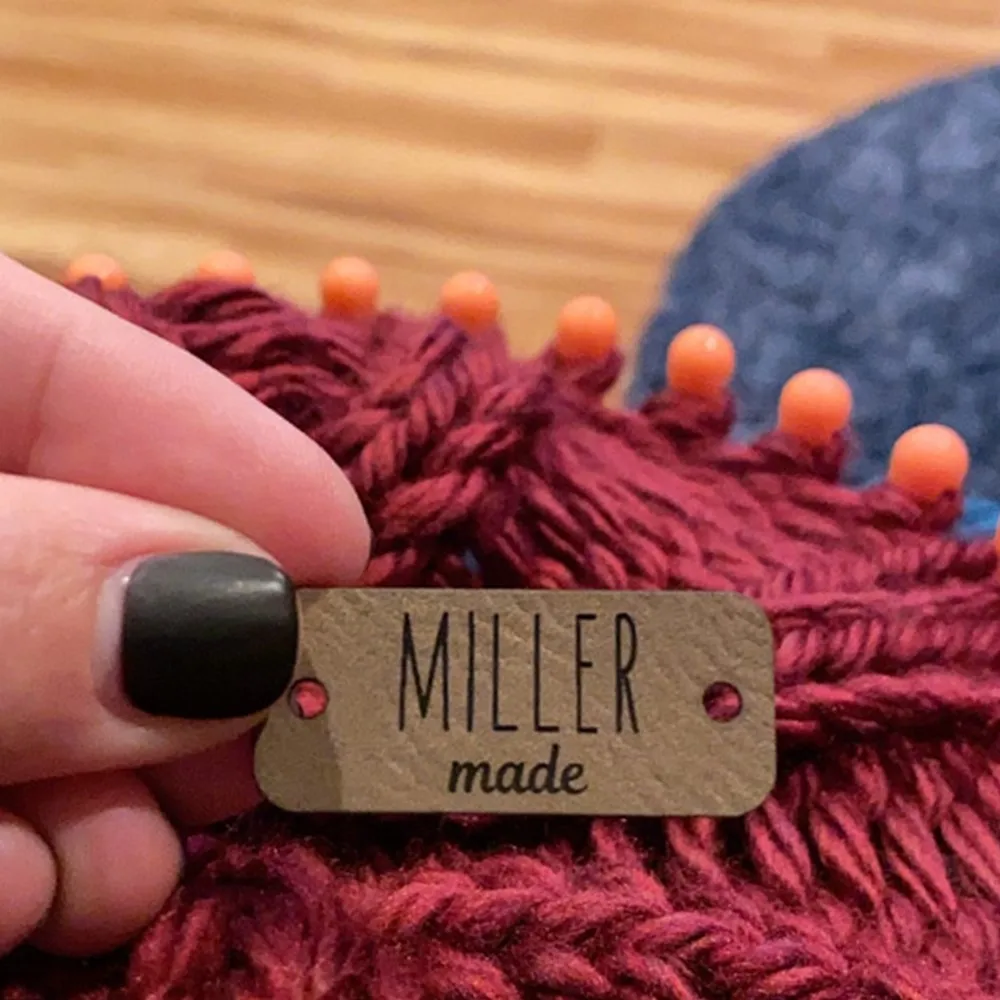 personalize Leather labels, handmade products in faux leather, Clothing Leather Labels, Fabric Labels, Crochet leather labels
personalize Leather labels, handmade products in faux leather, Clothing Leather Labels, Fabric Labels, Crochet leather labels