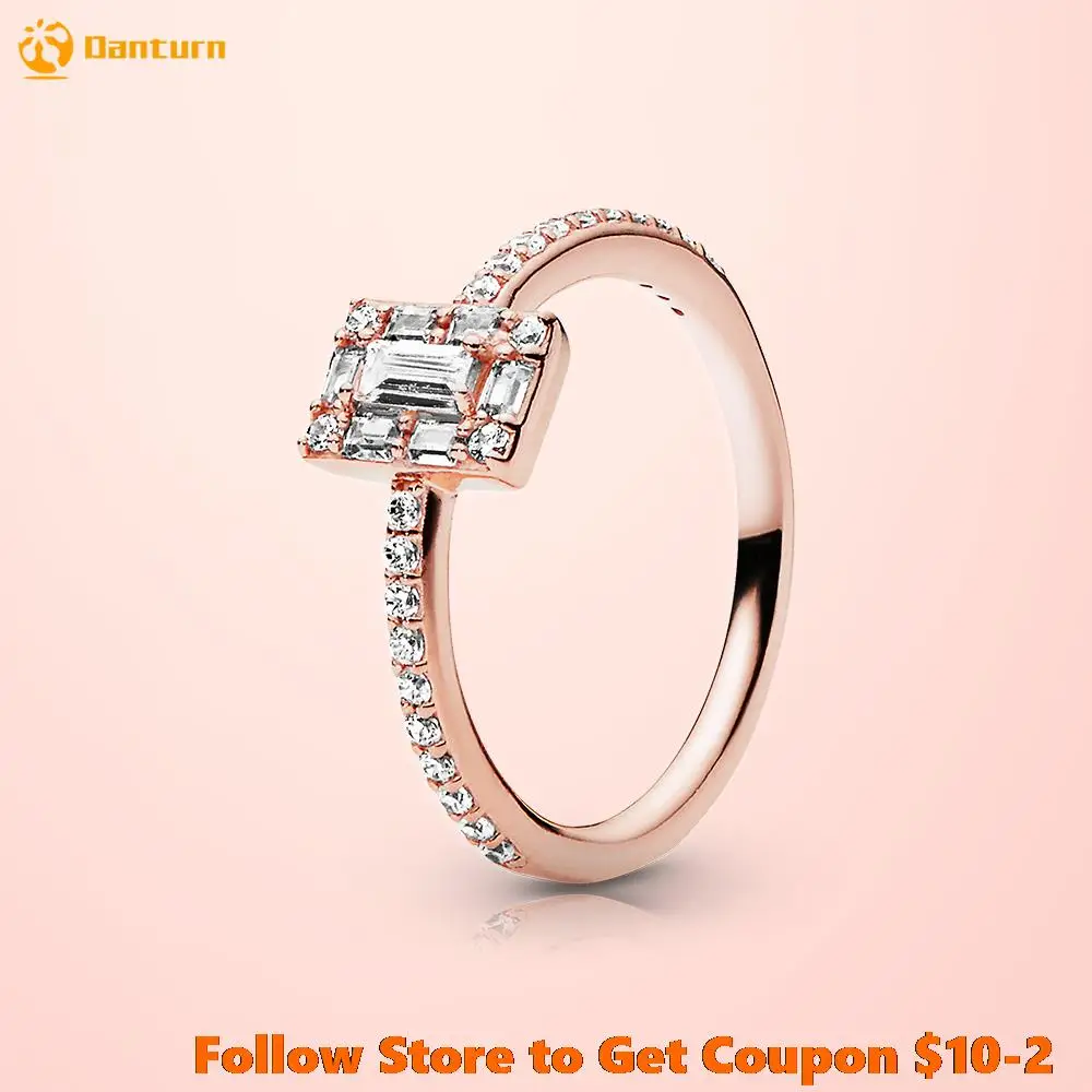 Danturn New 925 Sterling Silver Ring Sparkling Square Halo Rings Original Famous 925 Silver European Ring Women Jewelry Making
Danturn New 925 Sterling Silver Ring Sparkling Square Halo Rings Original Famous 925 Silver European Ring Women Jewelry Making