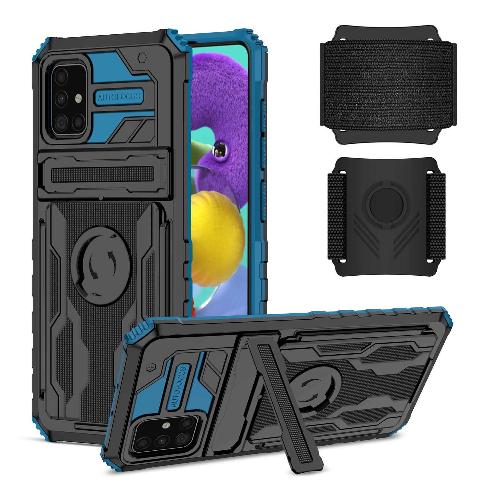 Armor Wristband Bracket Multifunction Card Package Phone Case For Samsung Galaxy A21S A20S A10S A03S A02S A51 A31 A02 M02 Cover
Armor Wristband Bracket Multifunction Card Package Phone Case For Samsung Galaxy A21S A20S A10S A03S A02S A51 A31 A02 M02 Cover