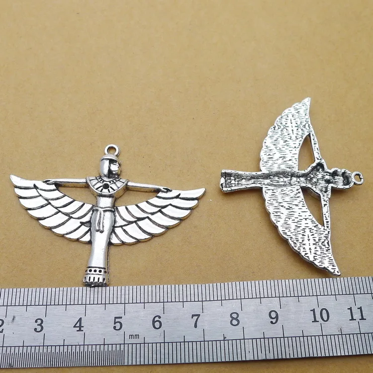 Supplies For Jewelry Making 2pcs 40x55mm Antique Silver Color Angel Pendants
Supplies For Jewelry Making 2pcs 40x55mm Antique Silver Color Angel Pendants