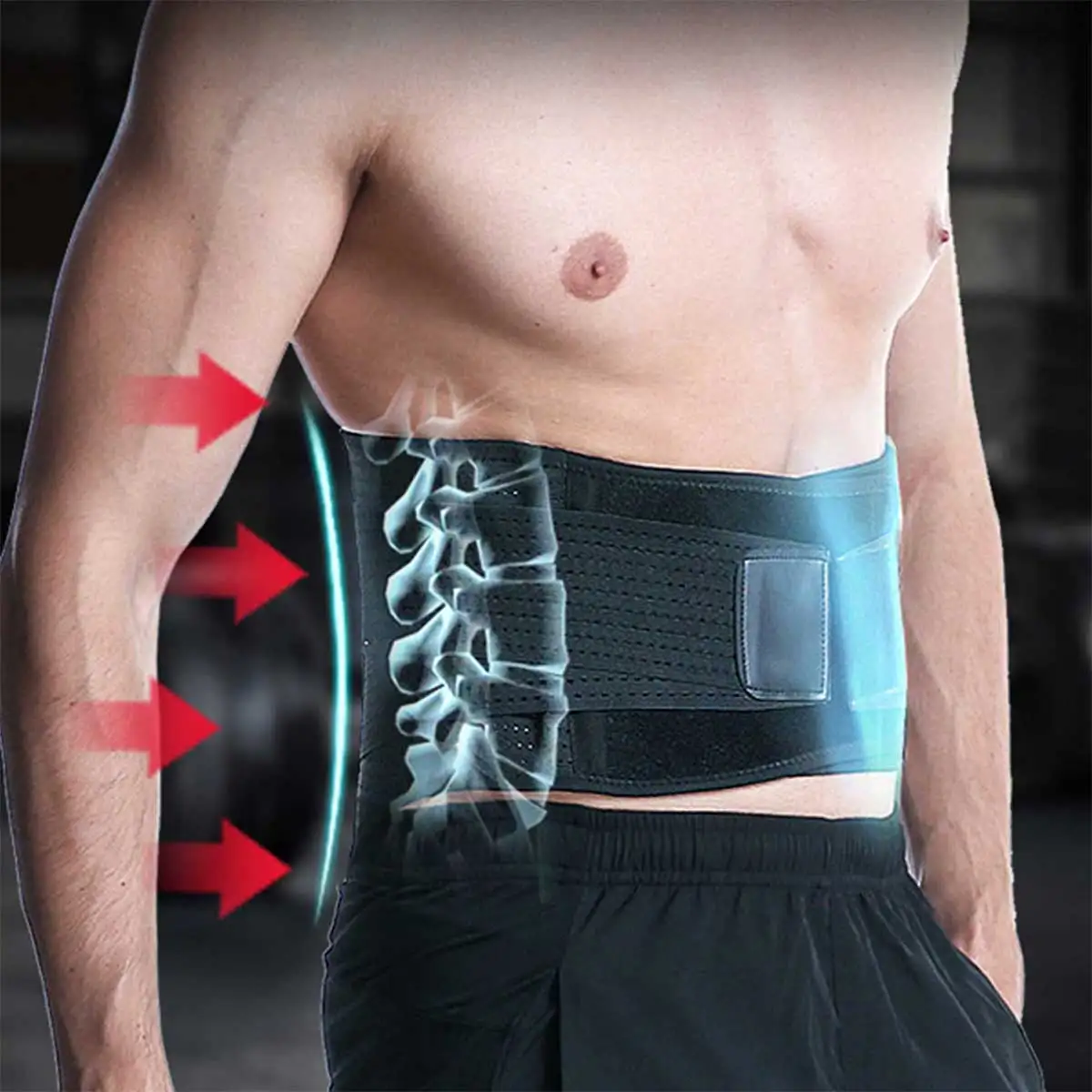 Adults Waist Support Adjustable Lumbar Support Belt Back Brace Exercise Body Wraps Unisex
Adults Waist Support Adjustable Lumbar Support Belt Back Brace Exercise Body Wraps Unisex