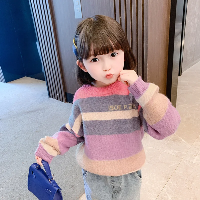 Girl Sweater Kids Baby Outwear Tops 2021 Cool Fleece Thicken Warm Winter Autumn Knitting Party Children Clothing
Girl Sweater Kids Baby Outwear Tops 2021 Cool Fleece Thicken Warm Winter Autumn Knitting Party Children Clothing