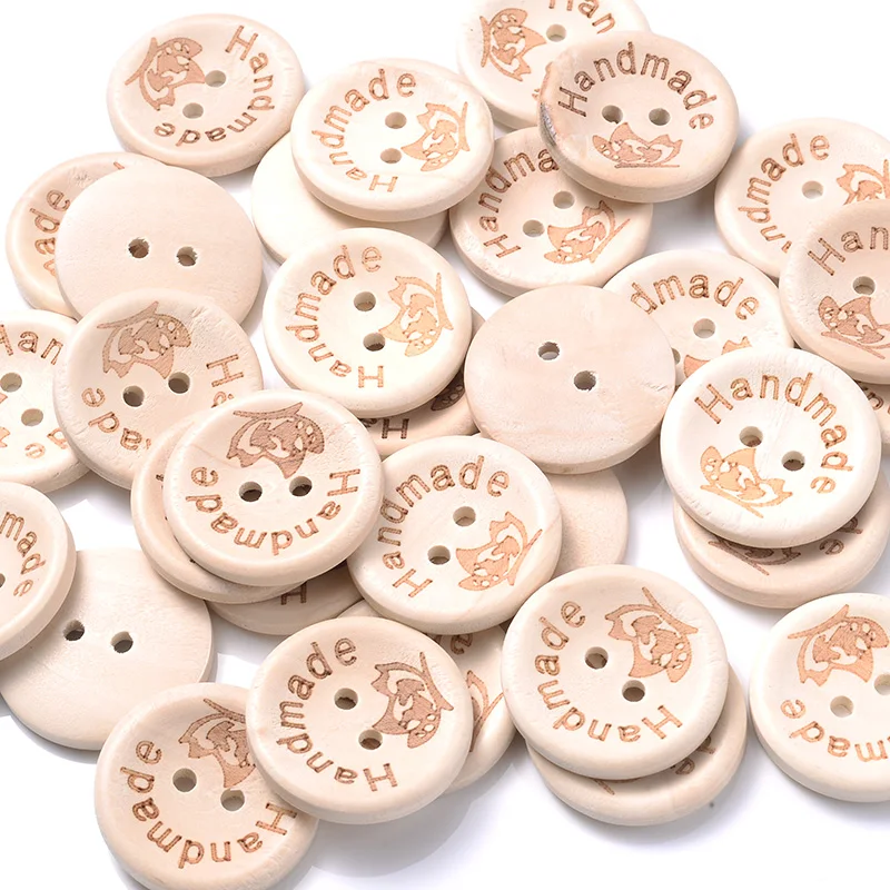 30/50pcs 2 Holes Natural Wooden Buttons for Clothes Decorative Button Diy Handmade 2 Eyelets Bottons Sewing Accessories
30/50pcs 2 Holes Natural Wooden Buttons for Clothes Decorative Button Diy Handmade 2 Eyelets Bottons Sewing Accessories